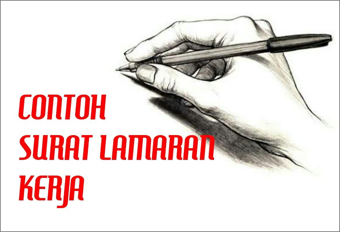 Contoh Surat Lamar Yg Baik