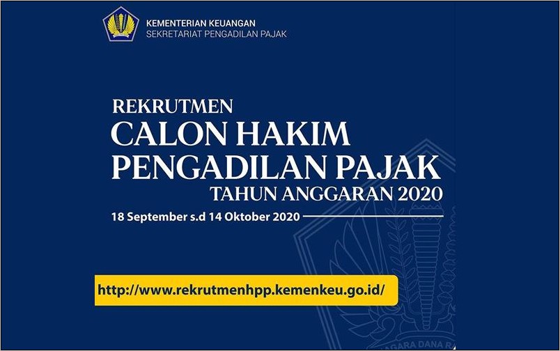 Contoh Surat Lamaran Cakim Mahkamah Agung Ri