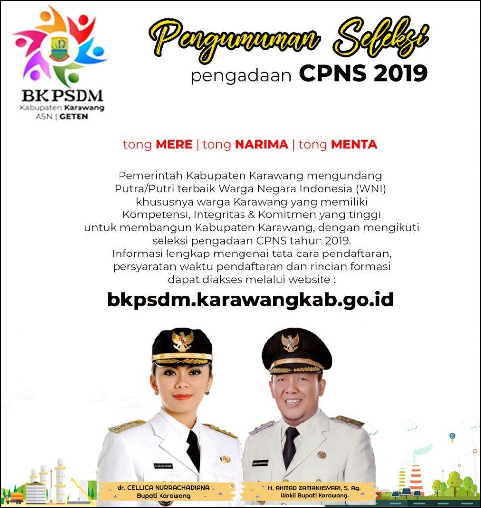 Contoh Surat Lamaran Cpns Bkd Provinsi Banten 2019