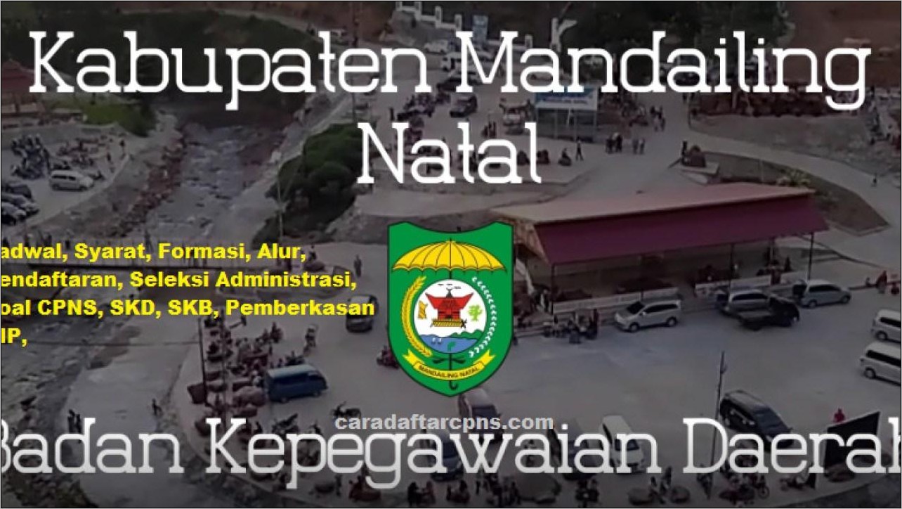 Contoh Surat Lamaran Cpns Kabupaten Batubara