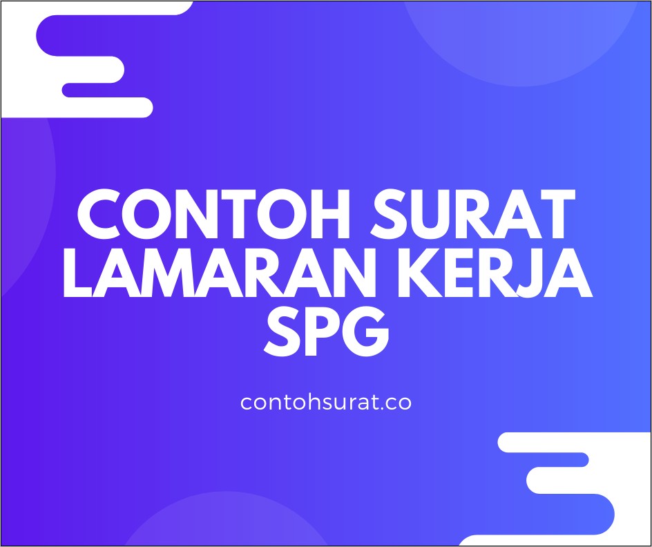 Contoh Surat Lamaran Kerja Di Pt Yakult