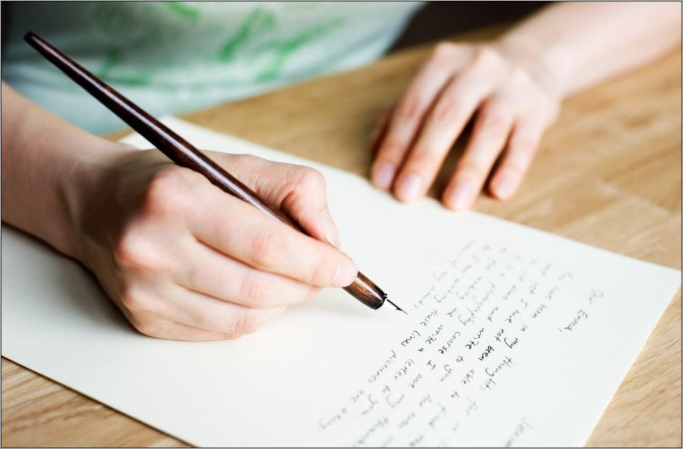 Contoh Surat Lamaran Kerja Yang Baik Dan Benar Tulis Tangan