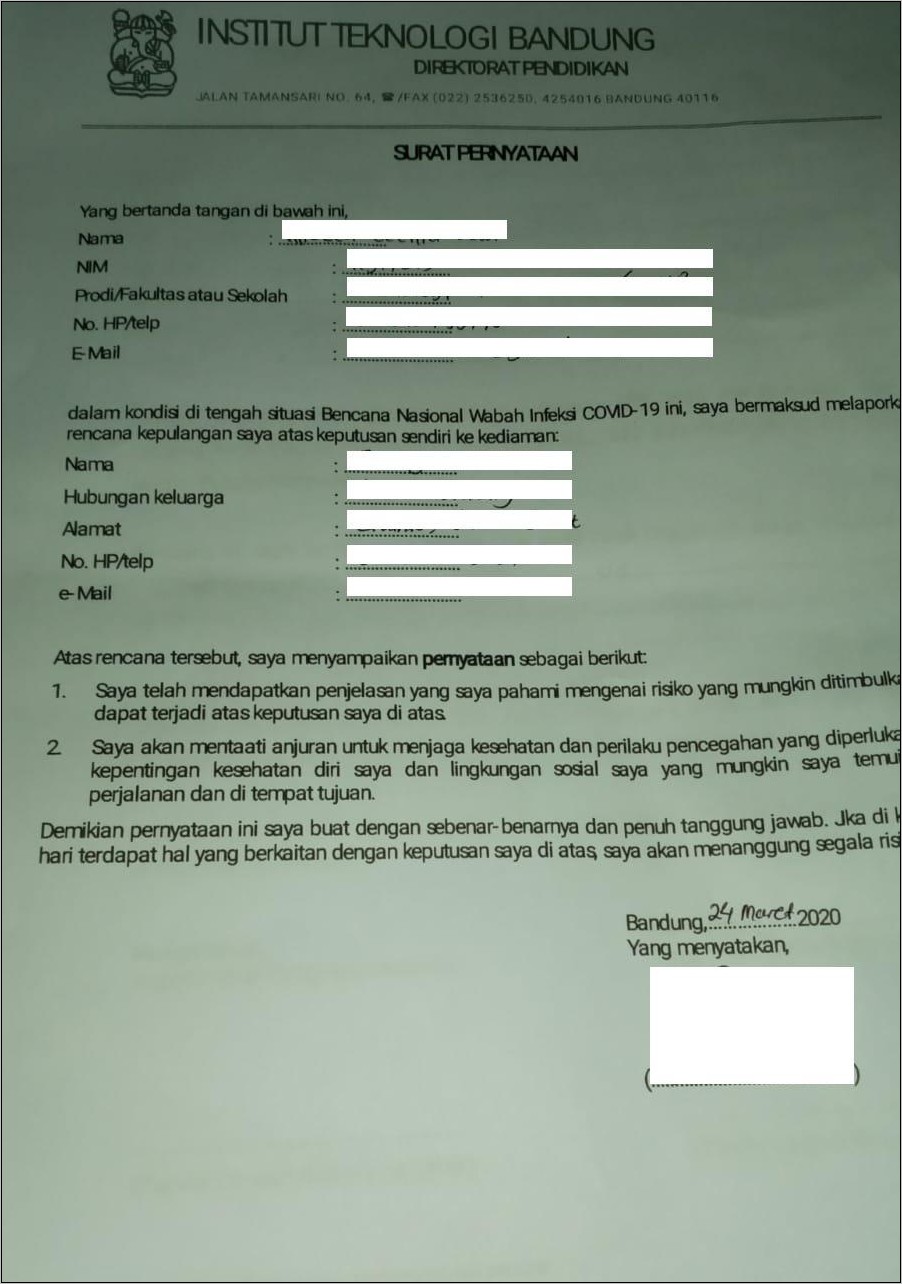 Contoh Surat Bekerja Dari Rumah Surat Lamaran Kerja Desain Contoh Surat Xrpb2jqpmg