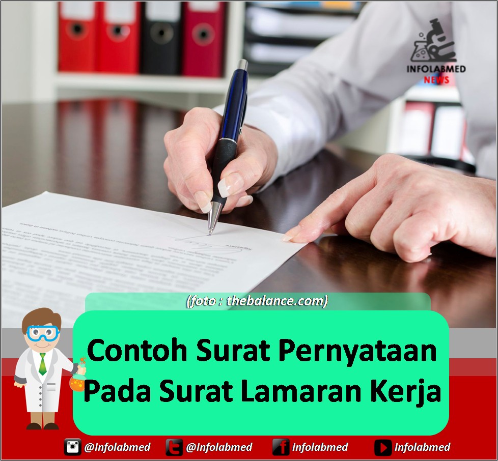 Contoh Surat Kerja Leb