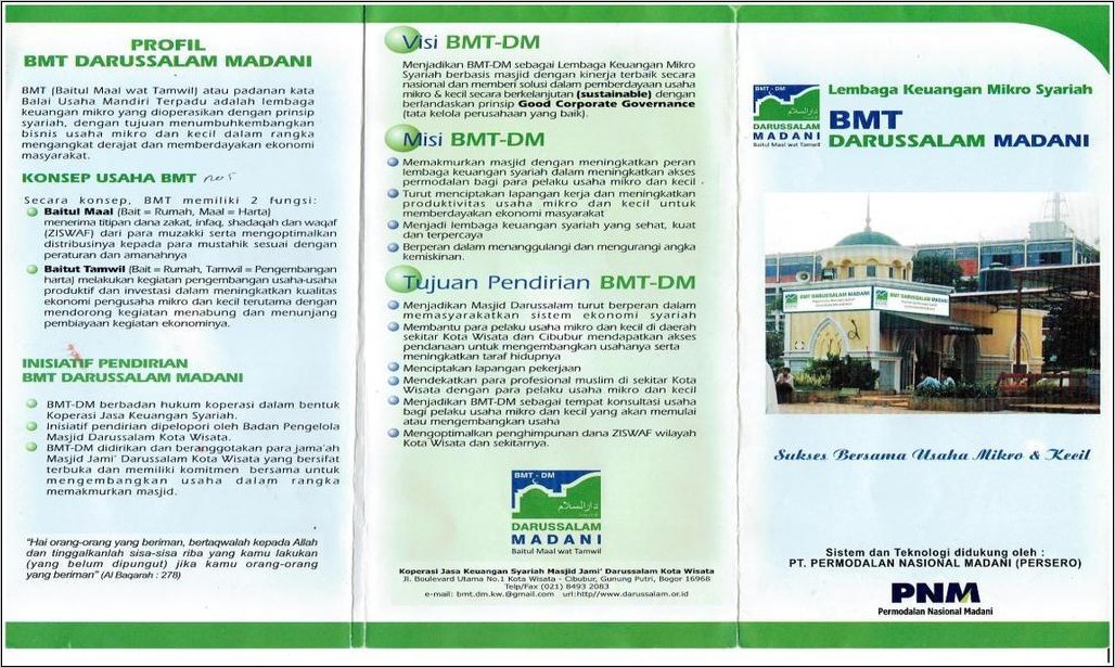 Contoh Surat Kerja Sama Pendirian Mpz Ke Masjid Dan Yayasan