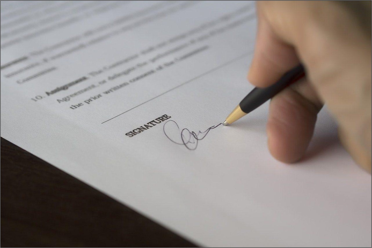 Contoh Surat Kontrak Kerja Bahasa Inggris
