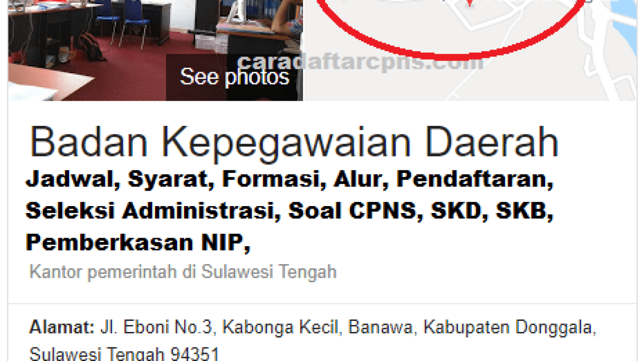 Contoh Surat Lamaran Cpns Kabupaten Donggala