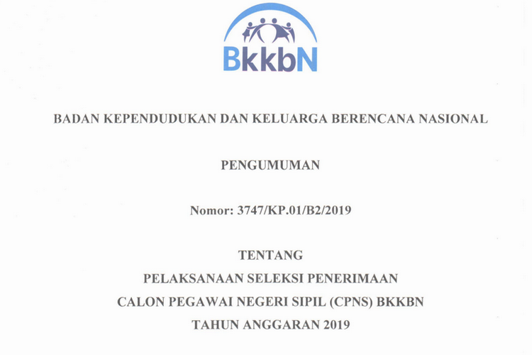 Contoh Surat Lamaran Cpns Lampung Tengah 2019