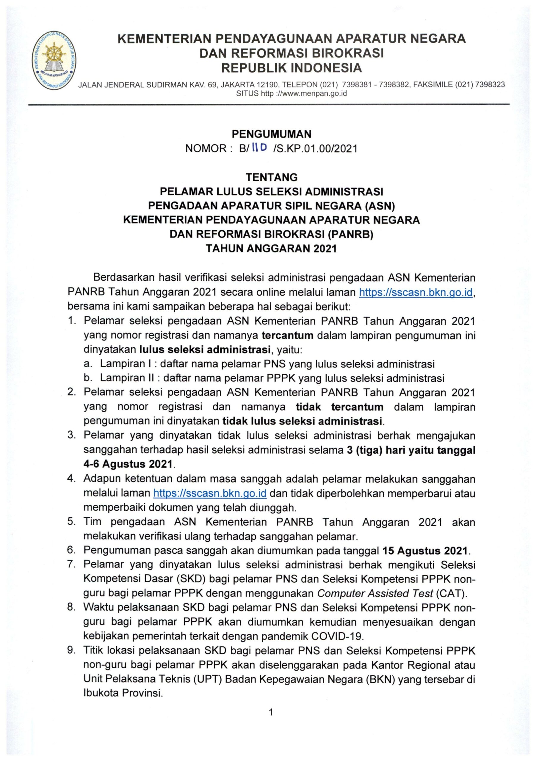 Contoh Surat Lamaran Cpns Pemerintahan Kota Denpasar 2019 Pdf