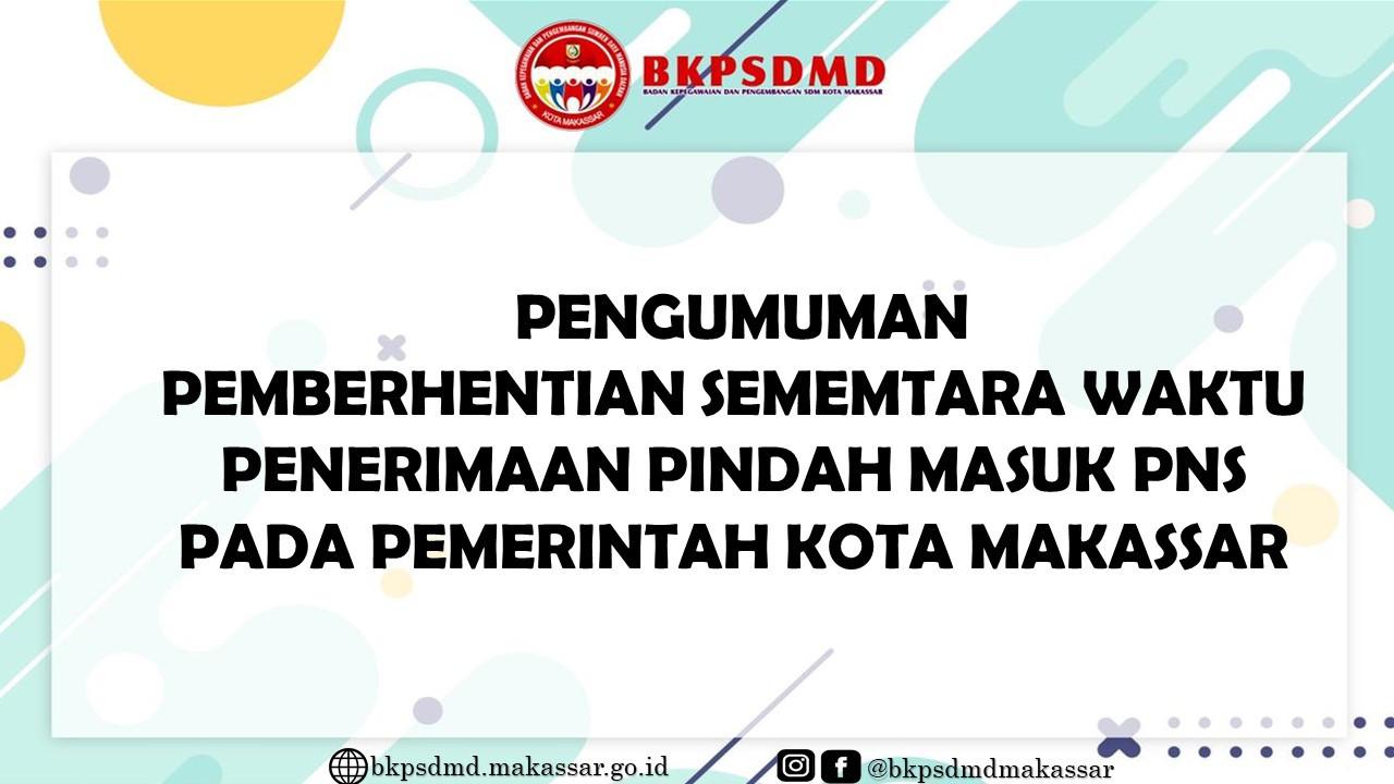 Contoh Surat Lamaran Cpns Pemkot Makassar 2019