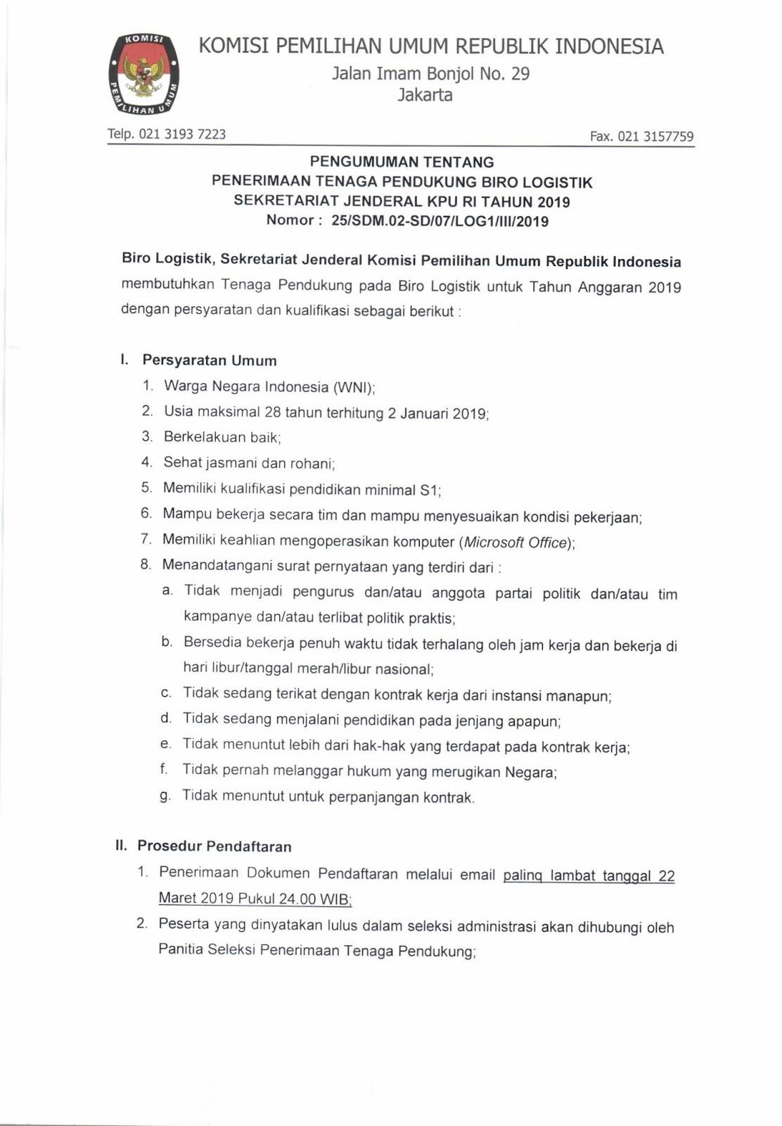 Contoh Surat Lamaran D3 Ipb