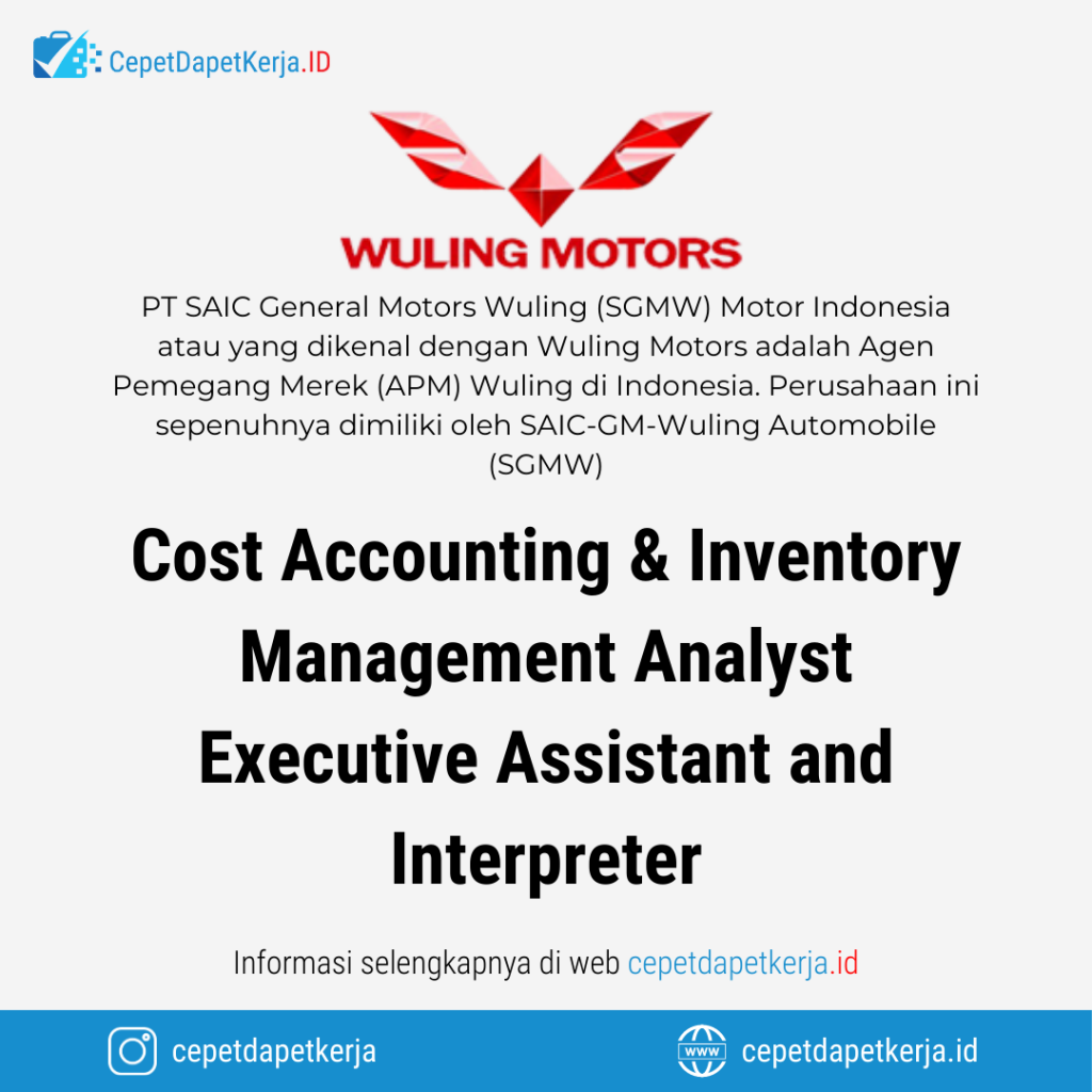 Contoh Surat Lamaran Ke Wuling Motor