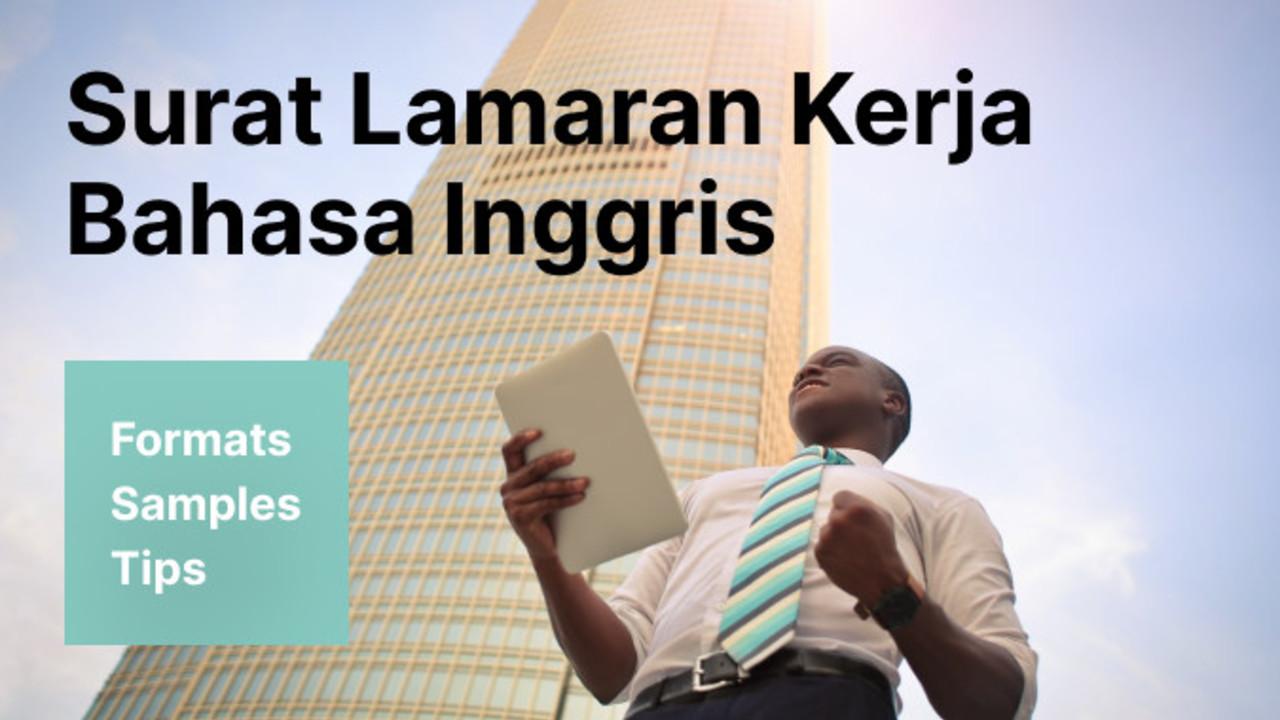 Contoh Surat Lamaran Kerja Bahasa Inggris Untuk Traslator