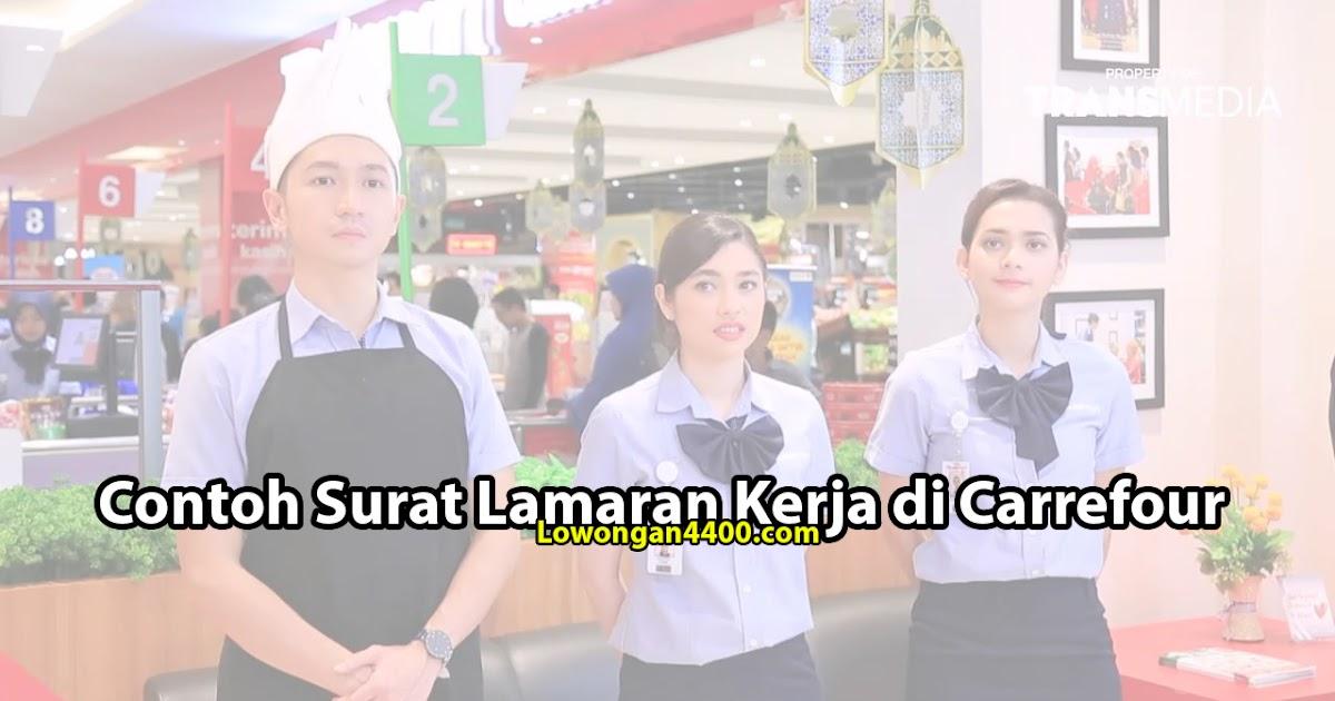 Contoh Surat Lamaran Kerja Coco Mart