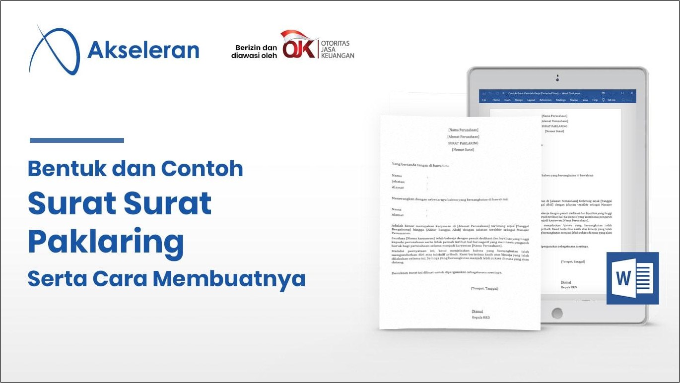 Contoh Surat Lamaran Kerja Di Pt Usg