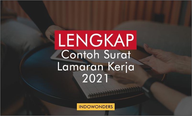 Contoh Surat Lamaran Kerja Indomaret Dalam Bahasa Inggris