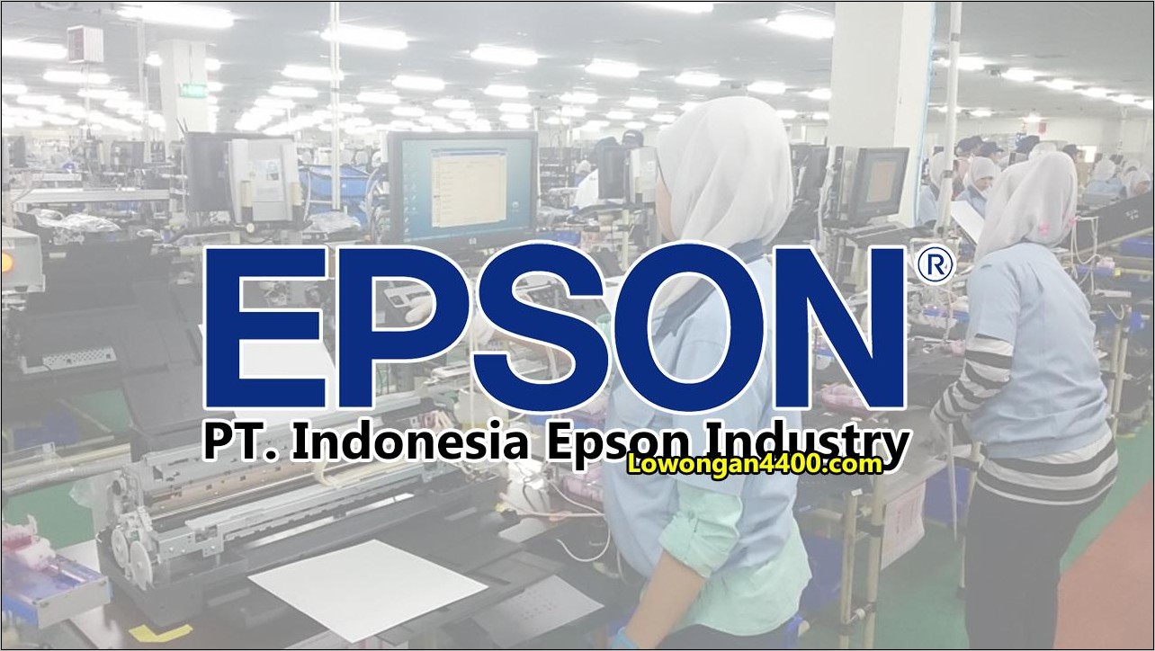 Contoh Surat Lamaran Kerja Ke Epson