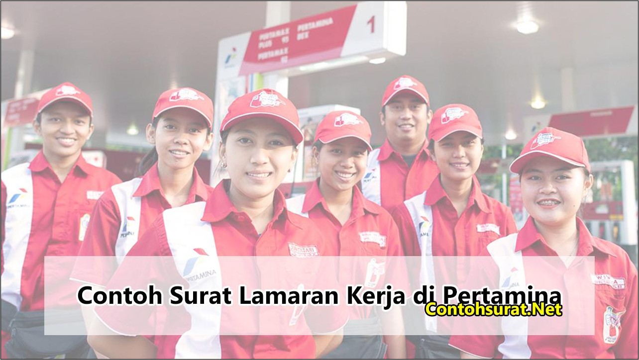 Contoh Surat Lamaran Kerja Pertamina Tulis Tangan