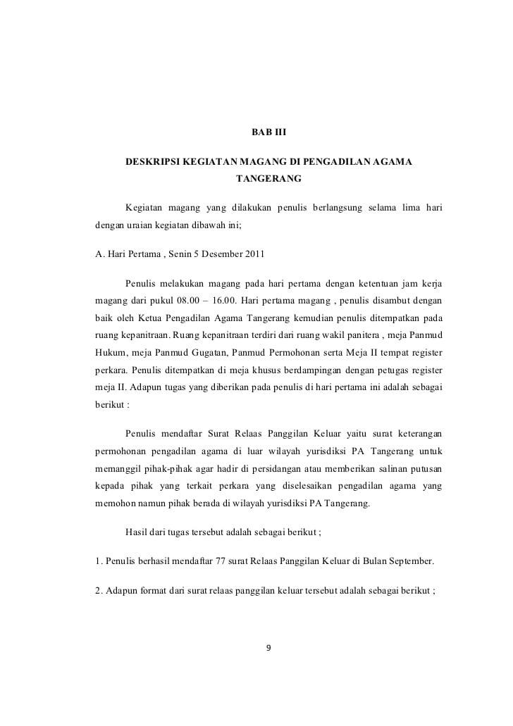 Contoh Surat Lamaran Kerja Untuk Prj