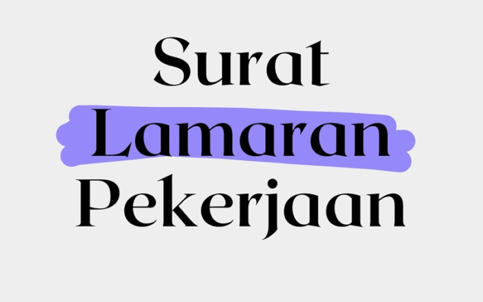 Contoh Surat Lamaran Kerja Untuk Seo