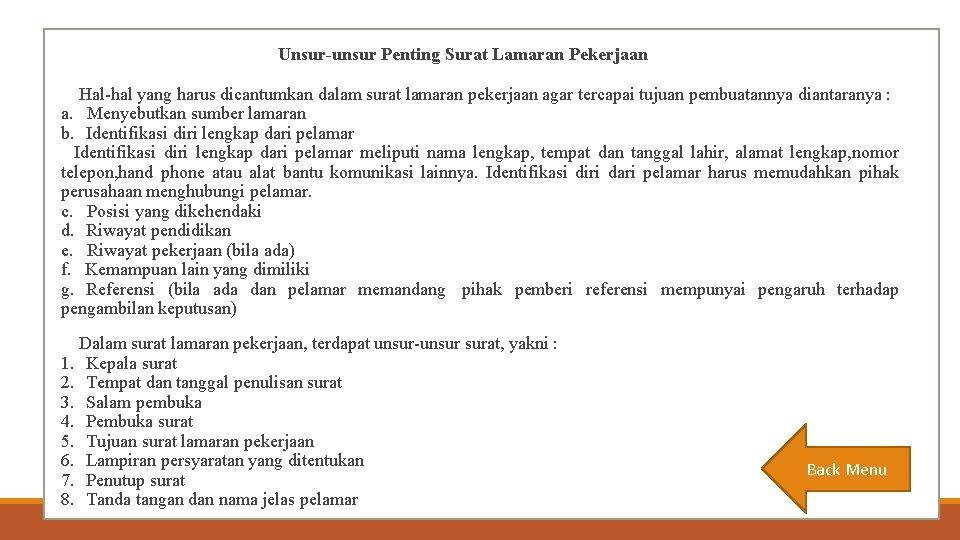 Contoh Surat Lamaran Pekerjaan Dan Sumbernya