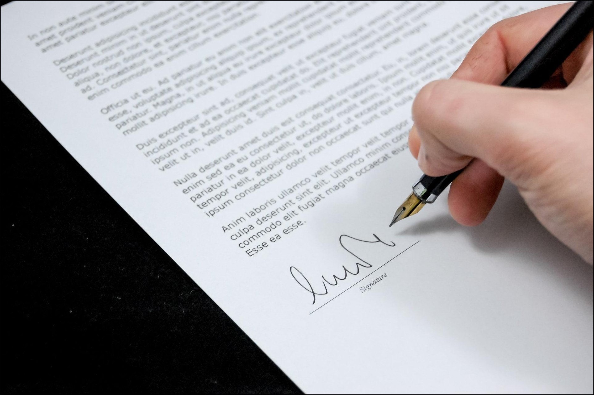 Contoh Surat Lamaran Tulisan Tangan Yang Baik