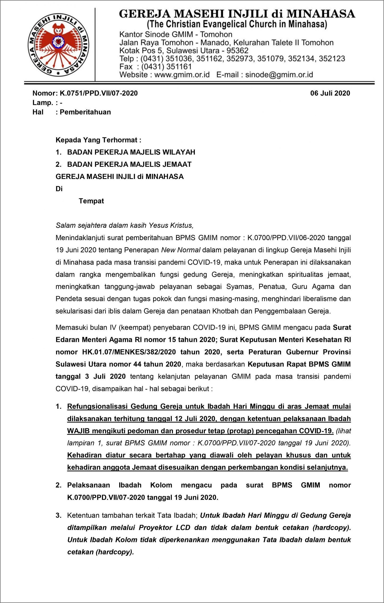 Contoh Surat Pemberitahuan Mulai Pekerjaan Proyek