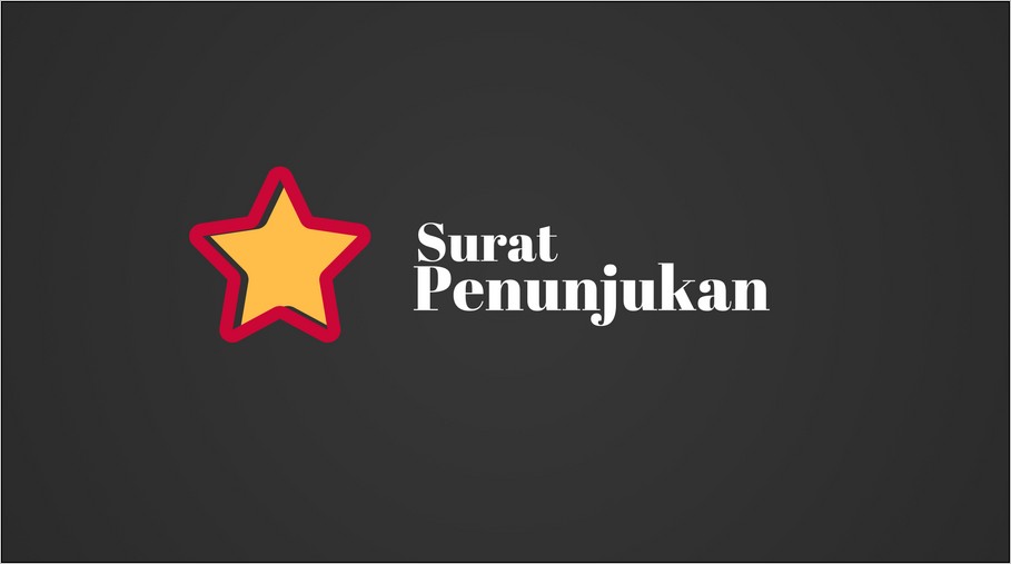 Contoh Surat Peninjukan Kerja