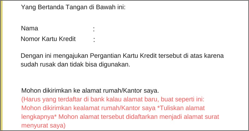 Contoh Surat Pergantian Jam Kerja