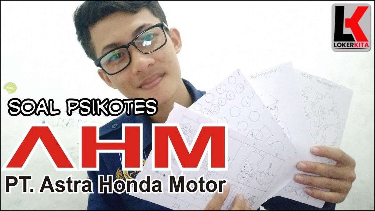 Contoh Surat Resmi Lamaran Kerja Pt Astra Honda Motor