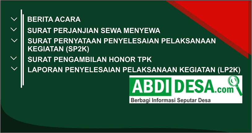 Contoh Surat Spj Keselamatan Kerja