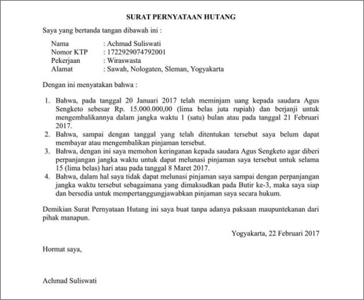 Contoh Surat Tdak Dapat Melanjutnya Kontrak Kerja