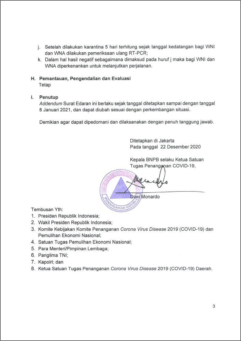 Contoh Surat Tugas Pertemuan Kesehatan Kerja