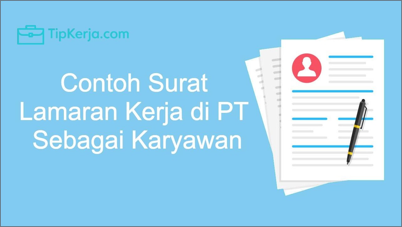 Contoh Surat Unutk Membina Hubungan Pekerjaan