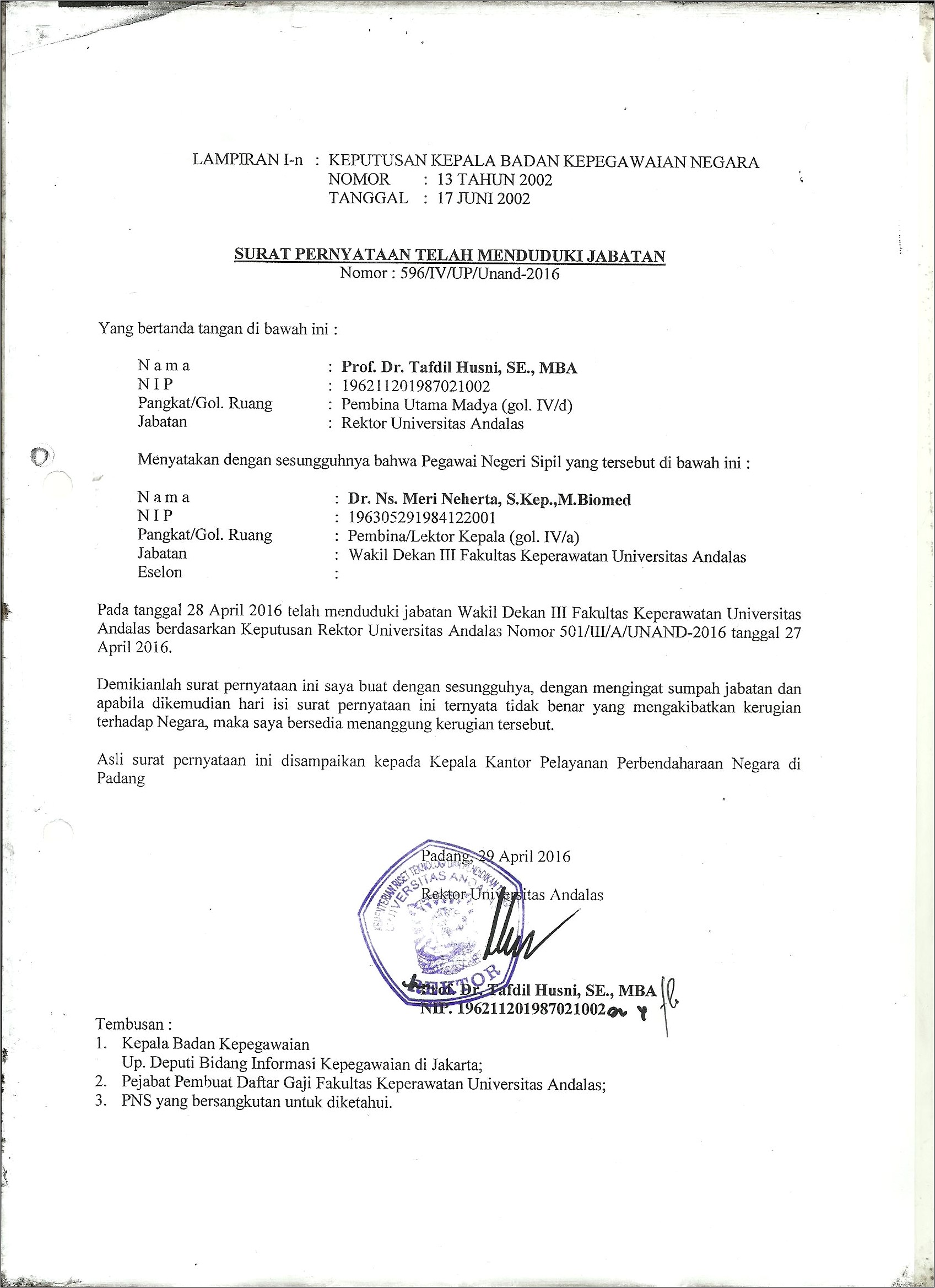 Contoh Format Surat Keterangan Ektp Kota Padang