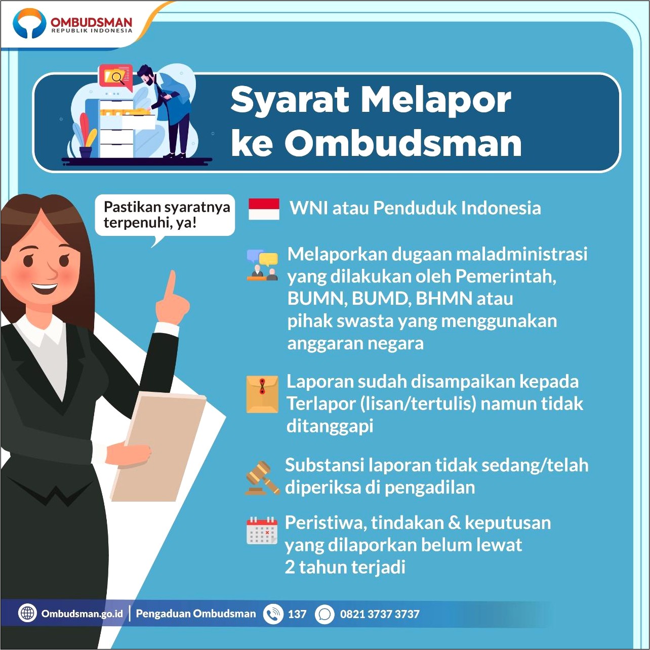 Contoh Format Surat Permohonan Ke Ombudsman