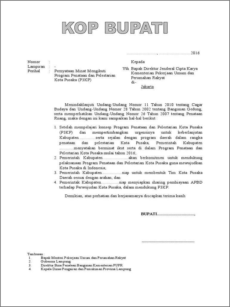 Contoh Format Surat Pernyataan Minat Eqi Ipdmip
