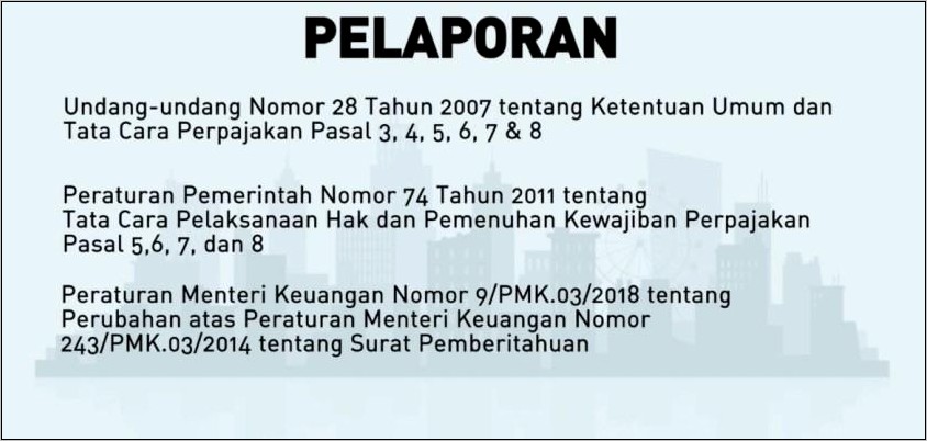 Contoh Permohonan Surat Ke Pajak Untuk Digunggung