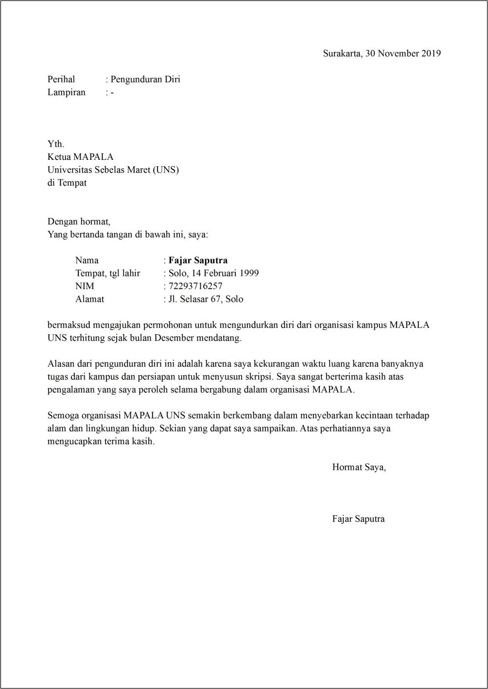 Contoh Surat Keterangan Anggota Dari Himpaudi