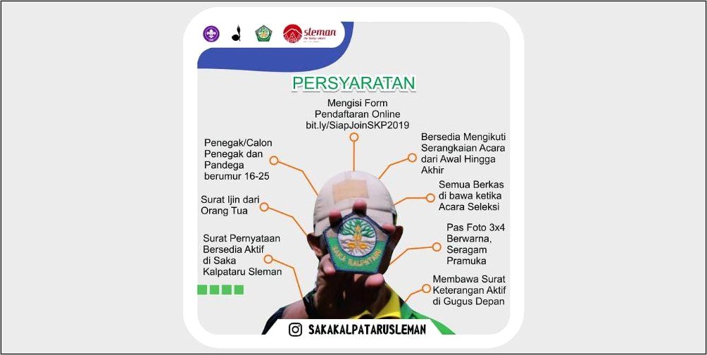 Contoh Surat Keterangan Anggota Saka