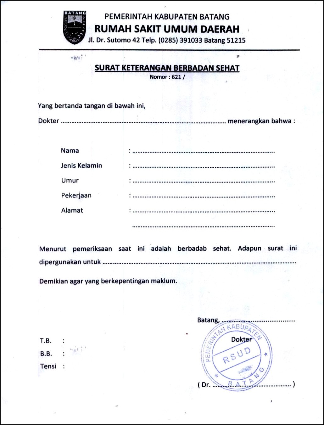 Contoh Surat Keterangan Dokter Untuk Ibu Hamil Naik Pesawat.pdf