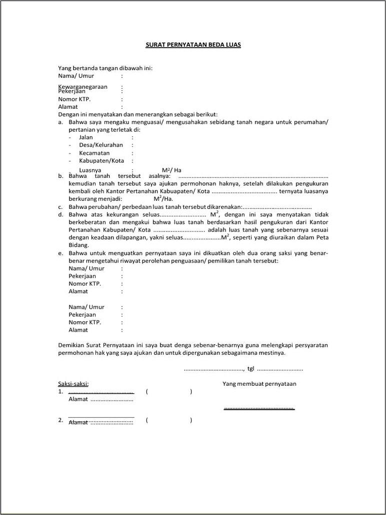 Contoh Surat Keterangan Luas Bangunan Surat Keterangan Desain Contoh Surat Dk8x4mqd8j 
