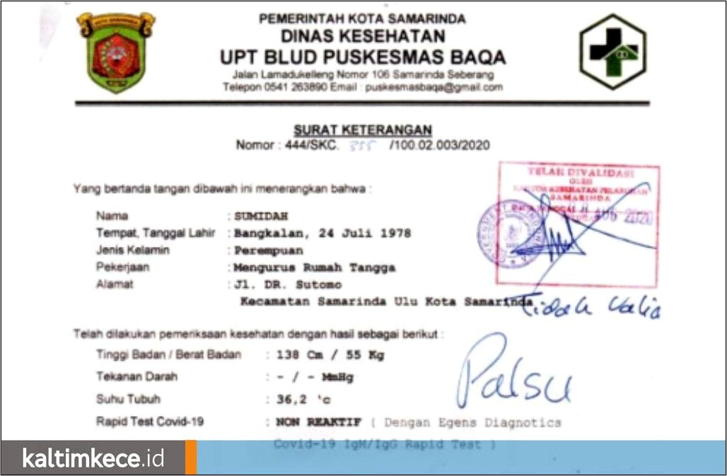 Contoh Surat Keterangan Sebagai Narasumber