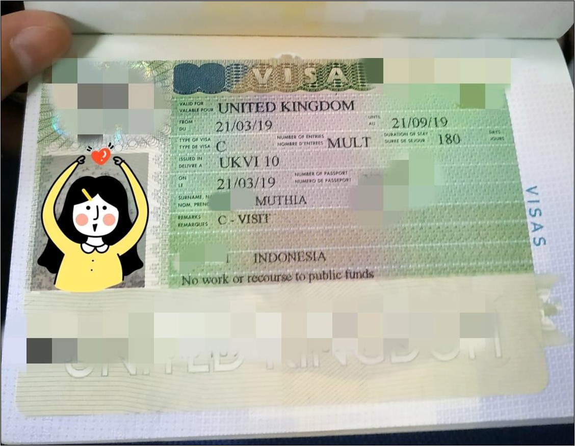 Contoh Surat Keterangan Sponsor Visa Uk