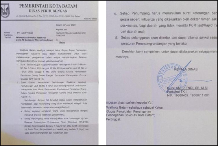 Contoh Surat Keterangan Surat Sedang Diurus