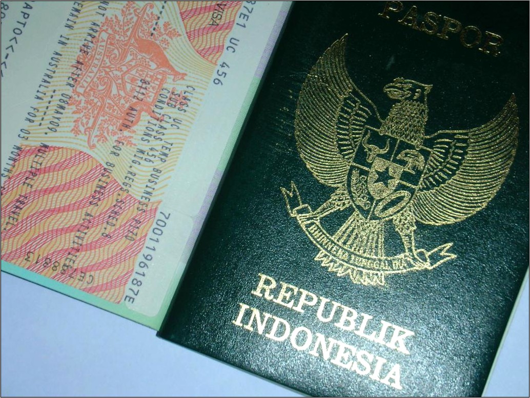 Contoh Surat Keterangan Tidak Memiliki Paspor Lama
