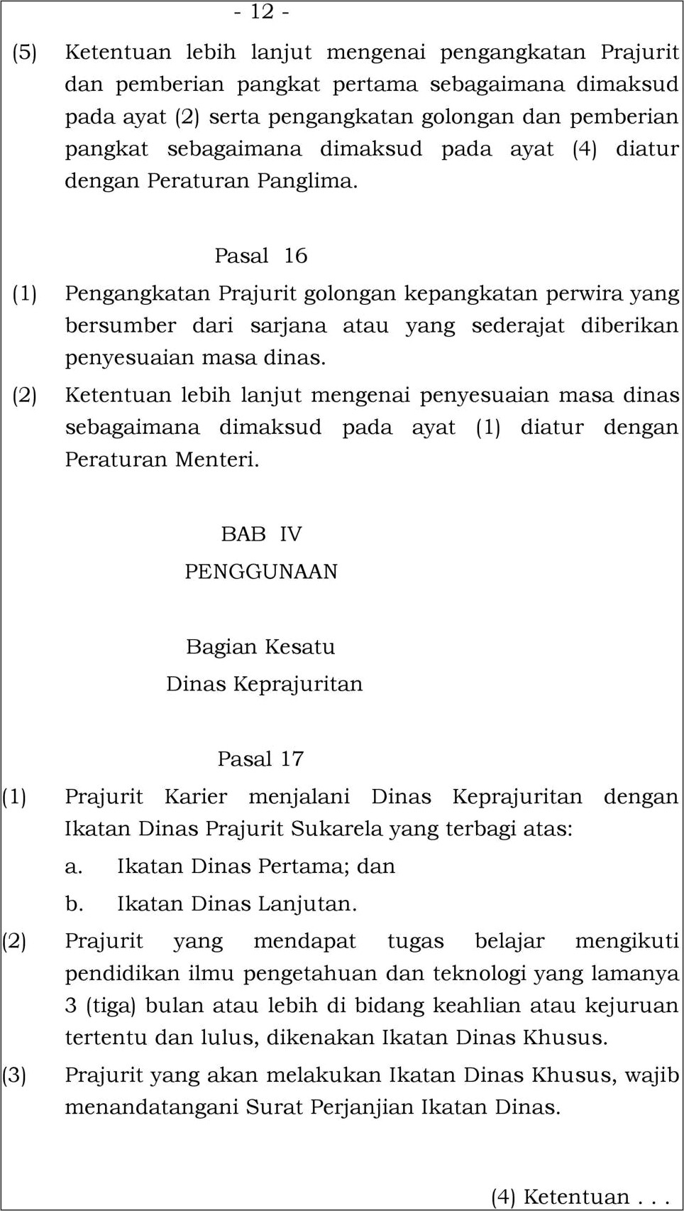 Contoh Surat Perjanjian Ikatan Dinas Pertama Anggota Polri 2015