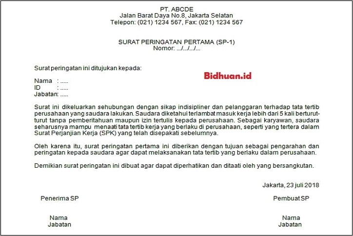 Contoh Surat Perjanjian Kerjasama Animasi