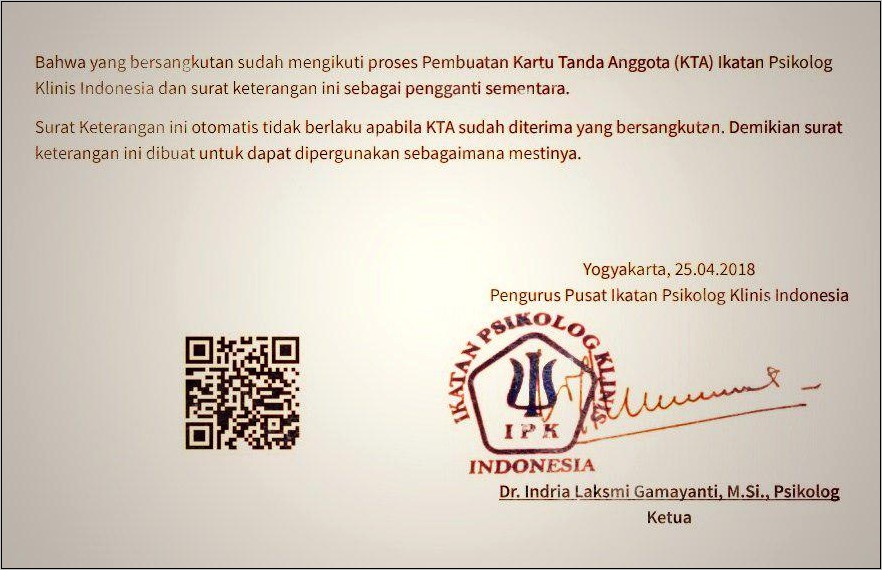 Contoh Surat Permohonan Api Umum Yogyakarta