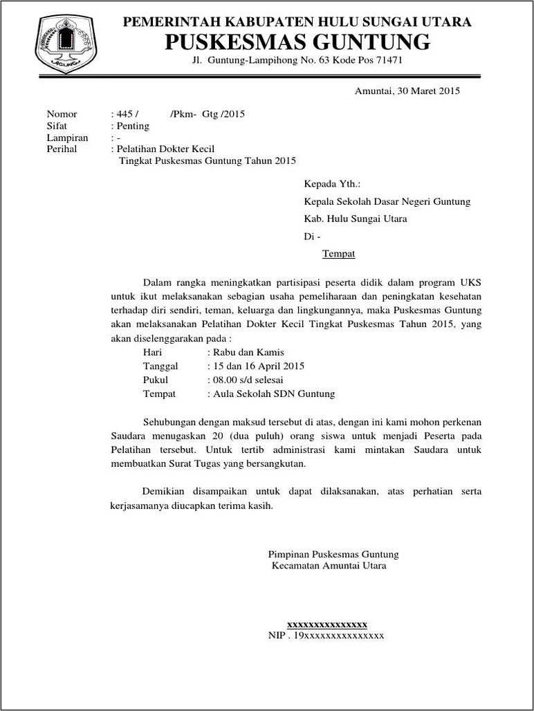 Contoh Surat Permohonan Audiensi Gubernur Dalam Penelitian Nasional